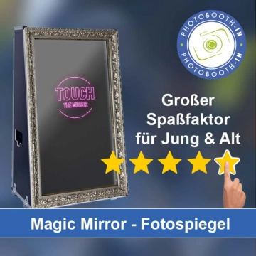 In Zellingen einen Magic Mirror Fotospiegel mieten