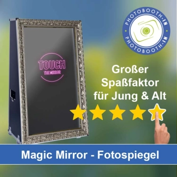 In Zerbst/Anhalt einen Magic Mirror Fotospiegel mieten