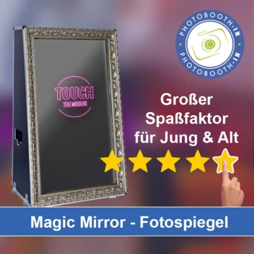In Zeulenroda-Triebes einen Magic Mirror Fotospiegel mieten