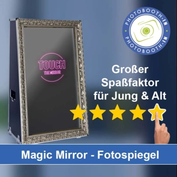 In Ziemetshausen einen Magic Mirror Fotospiegel mieten