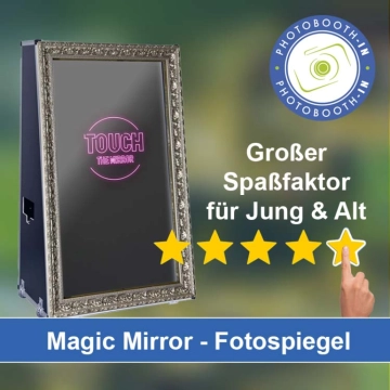 In Zierenberg einen Magic Mirror Fotospiegel mieten