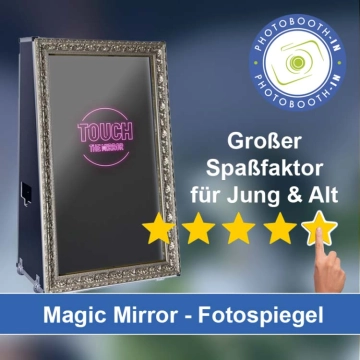 In Zingst einen Magic Mirror Fotospiegel mieten