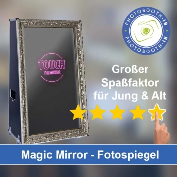 In Zirndorf einen Magic Mirror Fotospiegel mieten