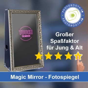 In Zörbig einen Magic Mirror Fotospiegel mieten