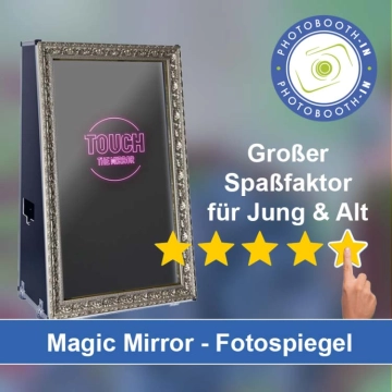 In Zornheim einen Magic Mirror Fotospiegel mieten