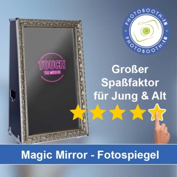 In Zossen einen Magic Mirror Fotospiegel mieten