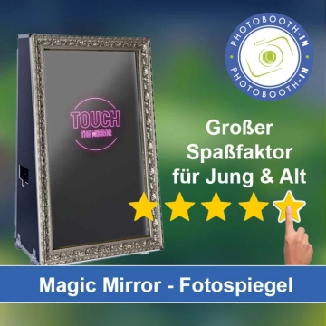 In Zülpich einen Magic Mirror Fotospiegel mieten