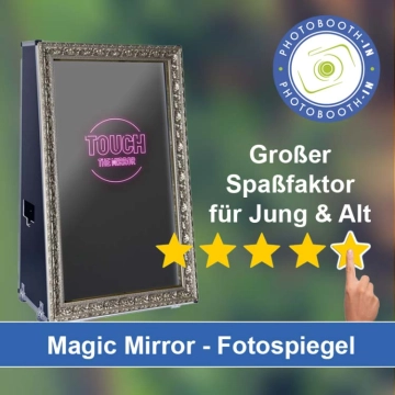 In Zusmarshausen einen Magic Mirror Fotospiegel mieten