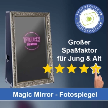 In Zwickau einen Magic Mirror Fotospiegel mieten