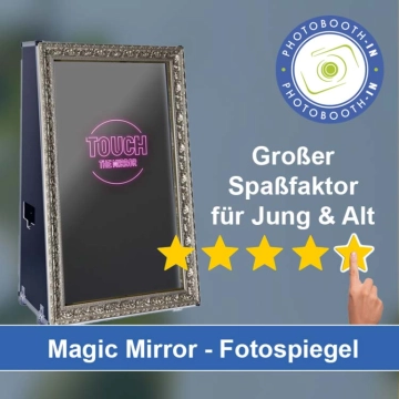 In Zwönitz einen Magic Mirror Fotospiegel mieten