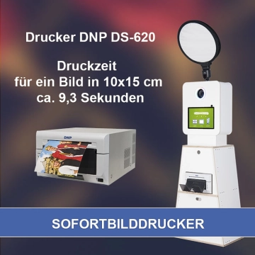 Fotobox mit Sofortbilddrucker in Leck mieten