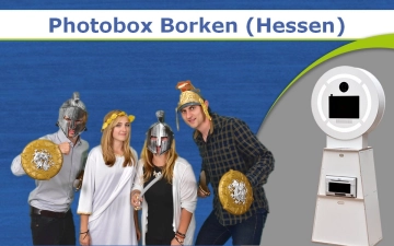 Eine Photobox mit Drucker in Borken (Hessen) mieten