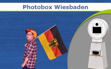 Eine Photobox mit Drucker in Wiesbaden mieten
