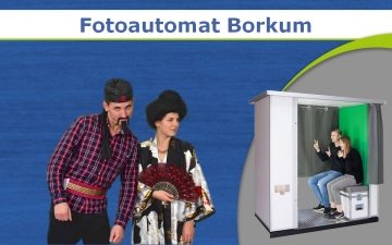 Fotoautomat - Fotobox mieten Borkum