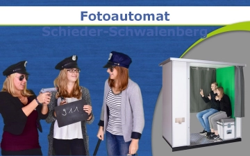 Eine Fotobox in Schieder-Schwalenberg für Firmenevents oder Hochzeiten mieten