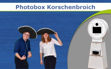 Eine Photobox mit Drucker in Korschenbroich mieten