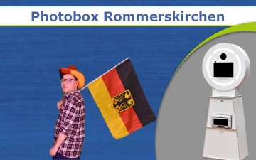 Eine Photobox mit Drucker in Rommerskirchen mieten