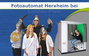 Eine Fotobox in Herxheim bei Landau/Pfalz für Firmenevents oder Hochzeiten mieten