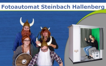Eine Fotobox in Steinbach-Hallenberg für Firmenevents oder Hochzeiten mieten