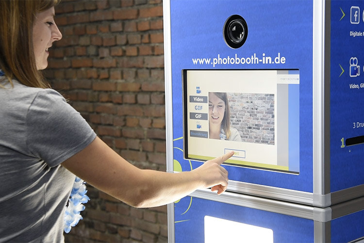 Fotobox kaufen mit Touchscreen