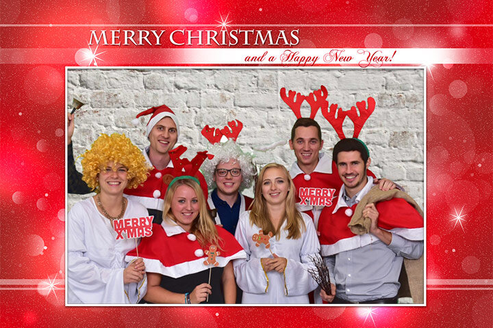 Fotobox mieten Layout Weihnachtsbaum