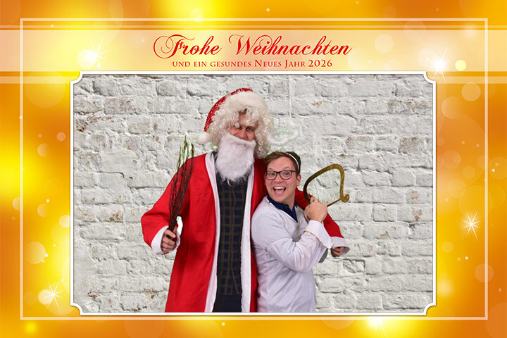 Fotobox mieten Layout Strahlen